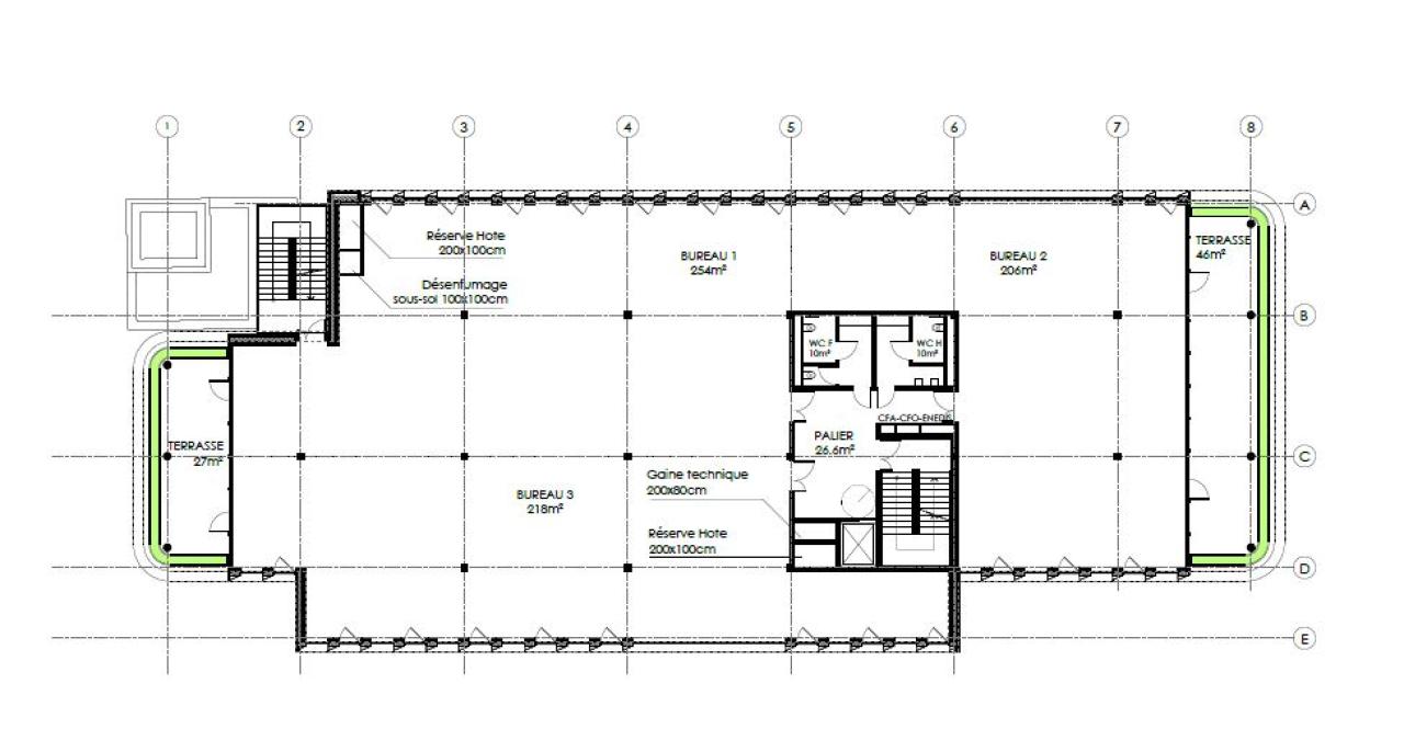Bureau Coudekerque-Branche 3062m² Location bureau Coudekerque-Branche Nord OLBUR2533722 3